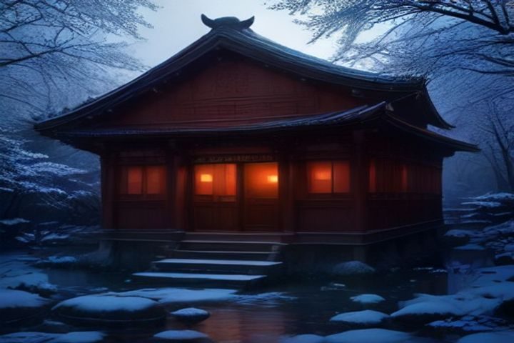 影院内观众在暗光环境下专注观看银幕上的情感场景，侧面轮廓清晰，光线来自银幕反光，氛围安静而投入